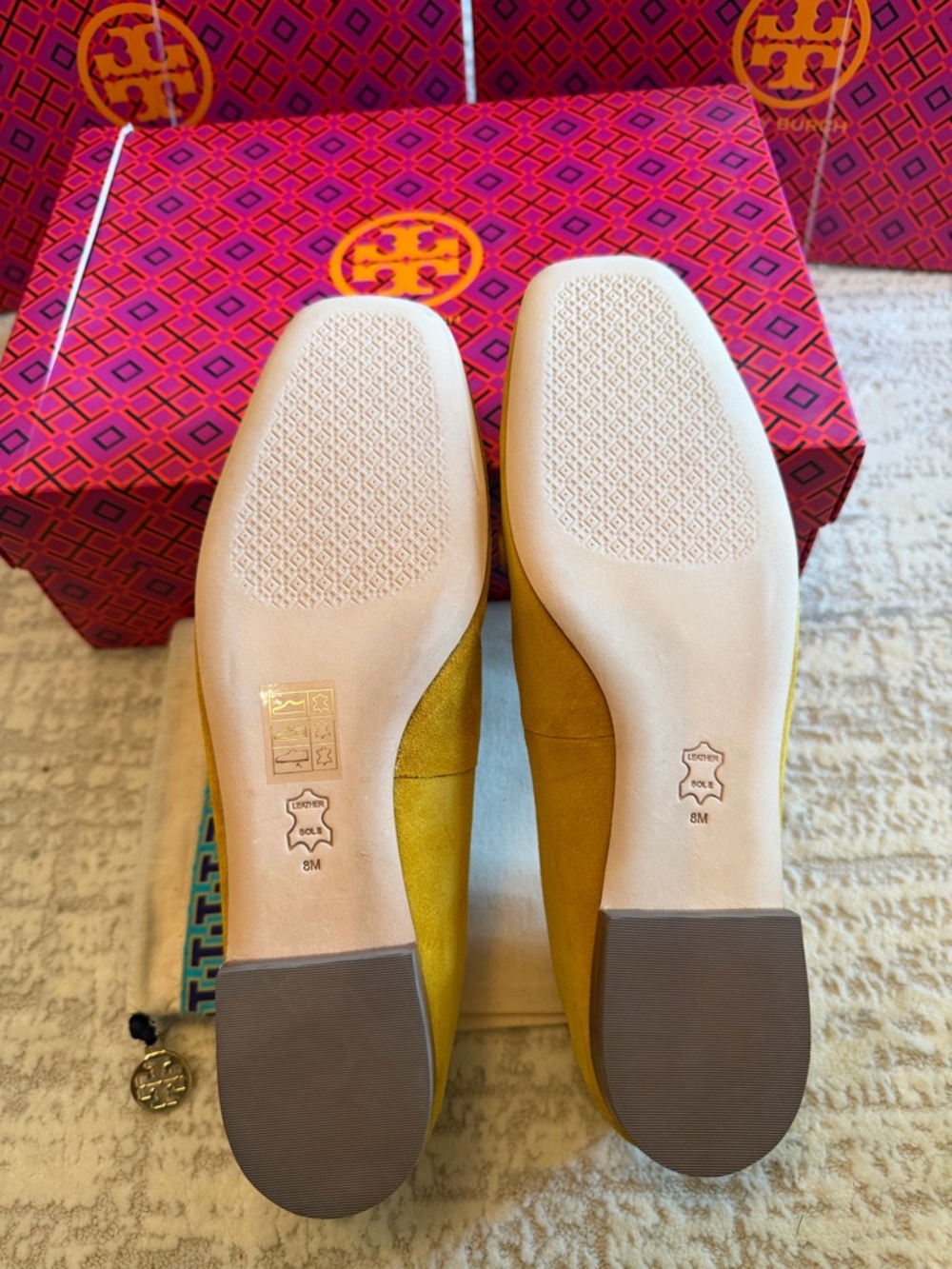 Tory Burch Metal Miller Logo Loafers - Picture 7 of 8